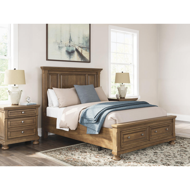  Size_Queen  -- Feddinger Panel Bed with Storage IMAGE 7
