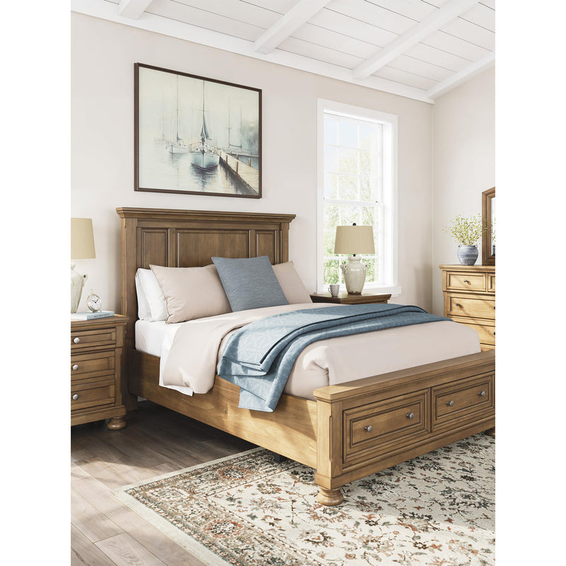  Size_Queen  -- Feddinger Panel Bed with Storage IMAGE 9