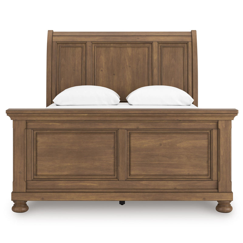  Size_Queen  -- Feddinger Sleigh Bed IMAGE 2