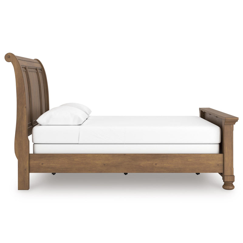  Size_Queen  -- Feddinger Sleigh Bed IMAGE 3