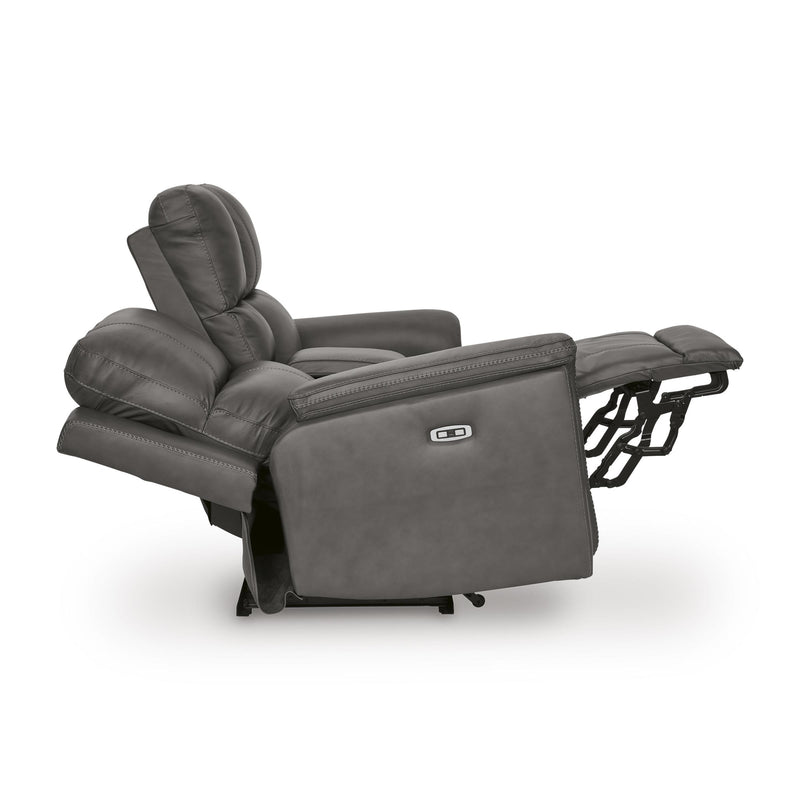  Manufacturer Color_Anchor  -- Bleckley Power Reclining Loveseat with Console IMAGE 4