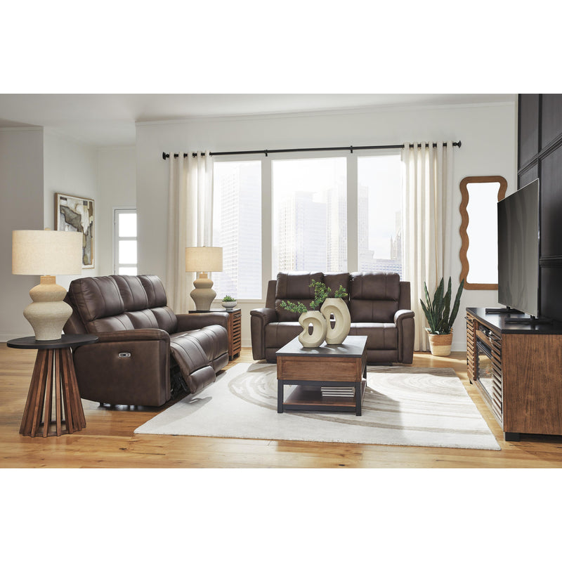  Manufacturer Color_Espresso  --  Bleckley PCU1200118 Power Reclining Loveseat with Console and Adjustable Headrest IMAGE 10
