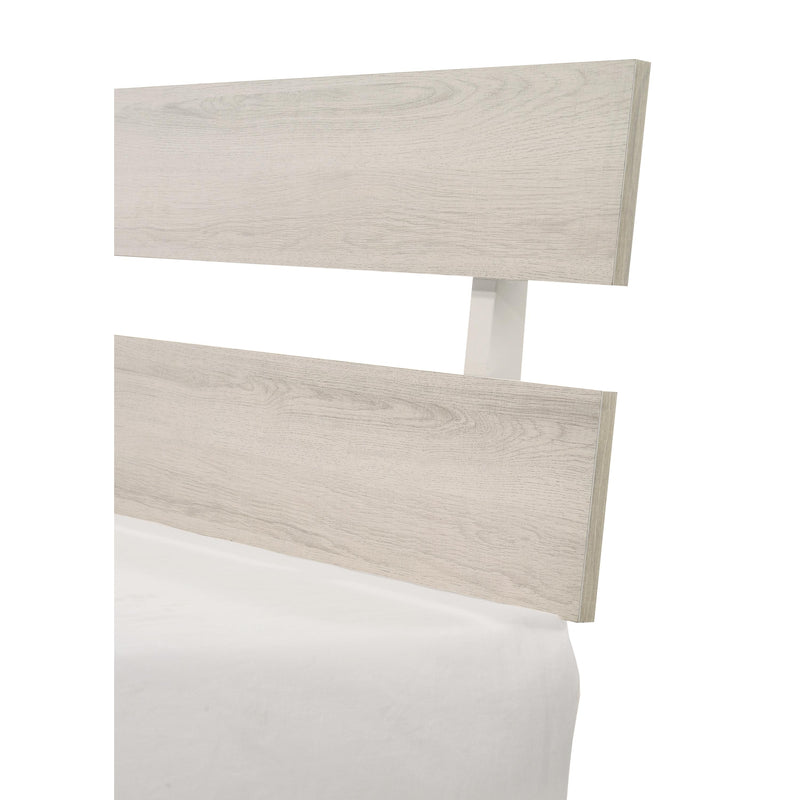  Size_Twin  -- Atticus B6982-T-BED Twin Bed - White IMAGE 4