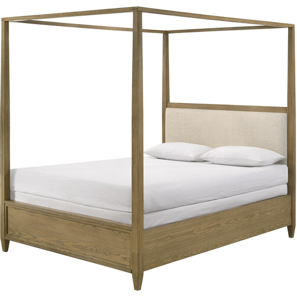  Size_King  -- Sienna Upholstered Canopy Bed IMAGE 1