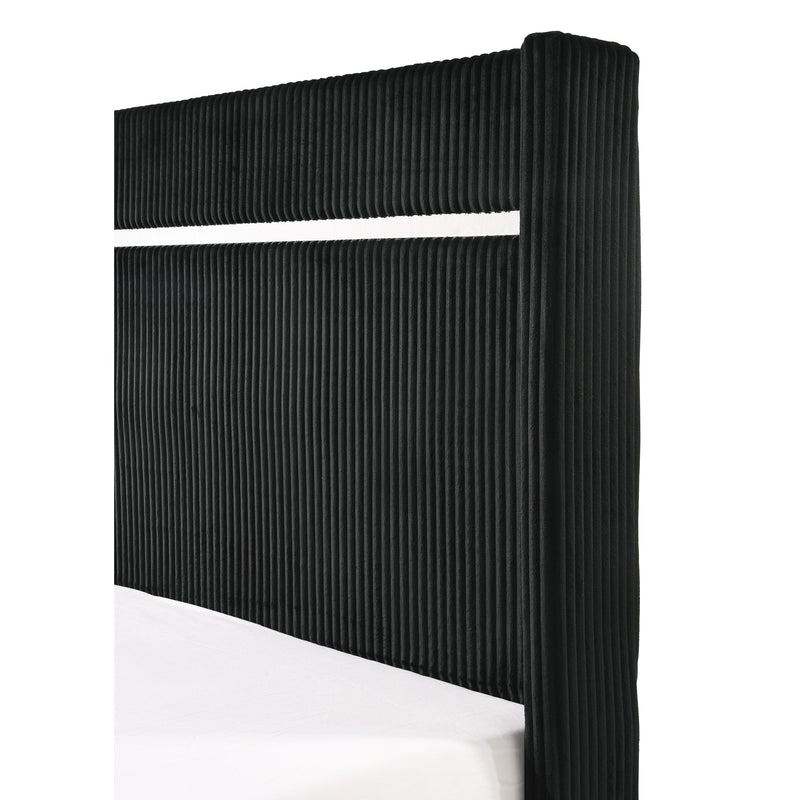 Size_King  -- Gennro Panel Bed IMAGE 5