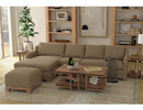 Samba - Two-Cushion Loveseat - Brown Camel