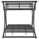 Stephan - Frame & Supports & Guard Rails & Slats - Gunmetal