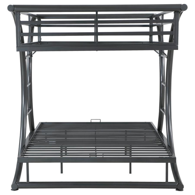 Stephan - Frame & Supports & Guard Rails & Slats - Gunmetal