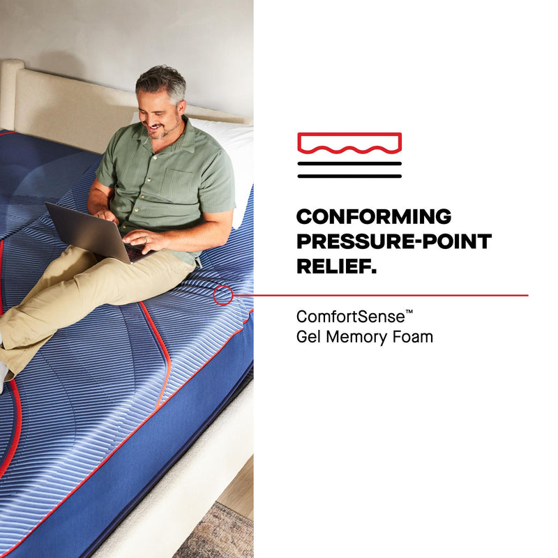  Sealy High Point II Firm Mattress (Split California King) IMAGE 6