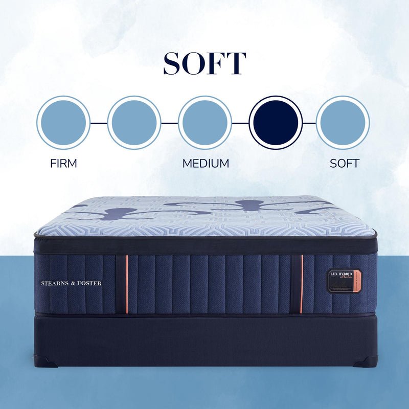  Stearns & Foster Lux Hybrid Elite Soft Mattress (Split California King) IMAGE 4