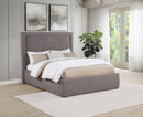 Lawson - Full Headboard & Slats, Box 1 of 2 - Mushroom