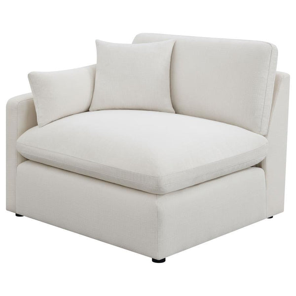 Hobson - Upholstered LAF Chair - Ivory