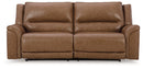 Trasimeno - 2 Seat Pwr Rec Sofa Adj Headrest - Caramel