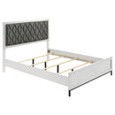 Sonora - Queen Headboard, Footboard & Slats, Box 1 of 2 - White