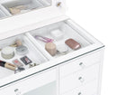 Acena - Vanity Top, Box 1 of 3 - White High Gloss