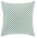 Bellvale - Pillow - Green / White