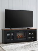 Wildenauer - 76" TV Stand With Electric Fireplace
