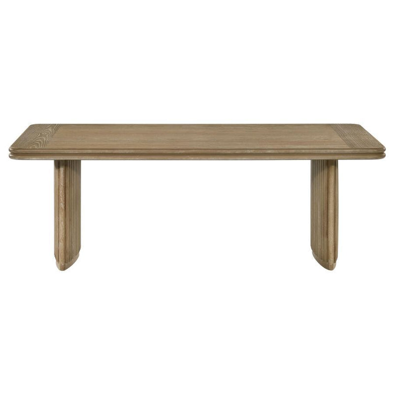 Adina - Rectangular Table Top, Box 1 of 2 - Distressed Light Brown