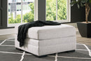 Koralynn - Oversized Accent Ottoman - Stone