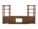 Balam - Pier With 2 Door And 3 Shelf - Light Brown