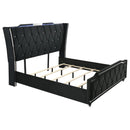 Lorient - King Headboard, Box 1 of 4 - Black