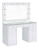 Acena - Vanity Top, Box 1 of 3 - White High Gloss