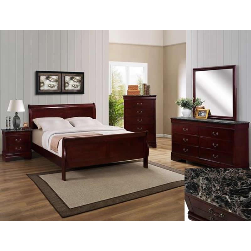 Crown Mark Louis Philip B3888 7 pc Queen Bedroom Set IMAGE 1