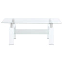 Dyer - Coffee Table Base, Box 1 of 2 - White