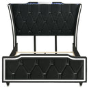 Lorient - Queen Headboard, Box 1 of 4 - Black