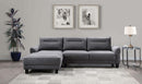 Caspian - RAF Loveseat, Box 2 of 2 - Gray