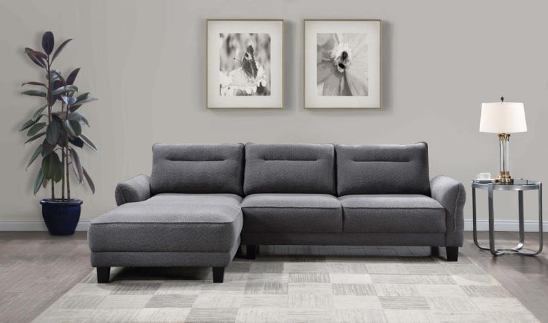 Caspian - RAF Loveseat, Box 2 of 2 - Gray