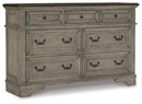 Lodenbay - Dresser - Antique Gray