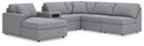 Modmax - U-Shaped Sectional - Granite