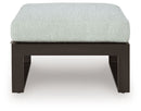 Beachloft - Ottoman With Cushion - Black / Gray