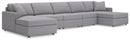 Modmax - U-Shaped Sectional - Granite