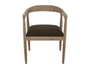Teak - Chair - Ivory White