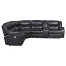 Sycamore - LAF Power Loveseat - Gray
