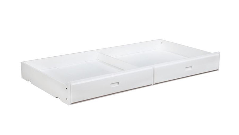 Chapman - Wood Storage Trundle - White