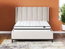 Chime 10 Inch Hybrid - 2 Pc. - Queen Mattress And Pillow - White