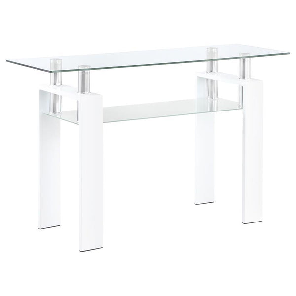 Dyer - Console Table Top, Box 2 of 2 - White