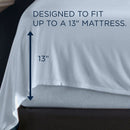 Linens - Tempur Rayon from Bamboo Sheet Set - Sleepy Blue