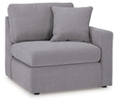 Modmax - Straight Sectional - Granite