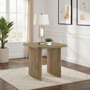 Adina - Square Table Base, Box 2 of 2 - Distressed Light Brown