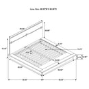 Winslow - King Headboard, Box 1 of 2 - Smokey Walnut