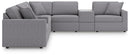 Modmax - L-Shaped Sectional - Granite