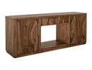 Balam - TV Stand With 1 Drawer & 2 Door - Light Brown