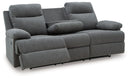 Side-Swipe - Reclining Sofa With Drop Down Table