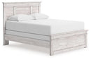 Makidern - Queen Panel Bed - Whitewash
