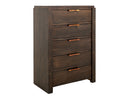 Raramuri - 5 Drawer Chest - Dark Brown