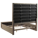 Durango - California King Footboard, Box 2 of 3 - Washed Oak